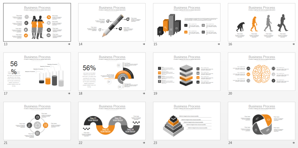 Infographics Business Powerpoint Template