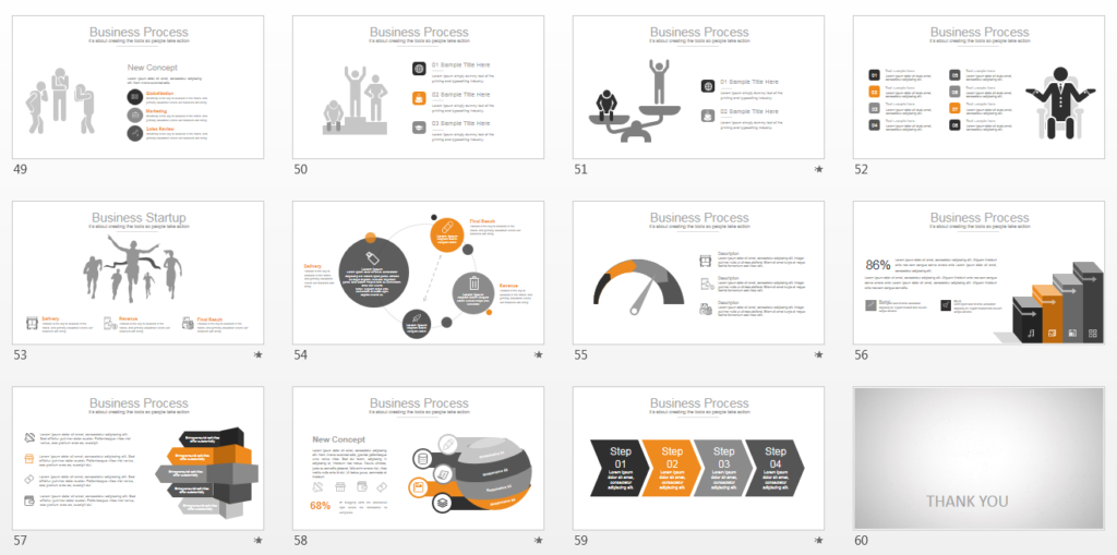 Infographics Business Powerpoint Template